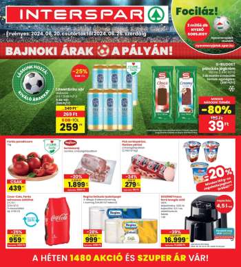 Újság INTERSPAR - 2024.06.20 - 2024.06.26.