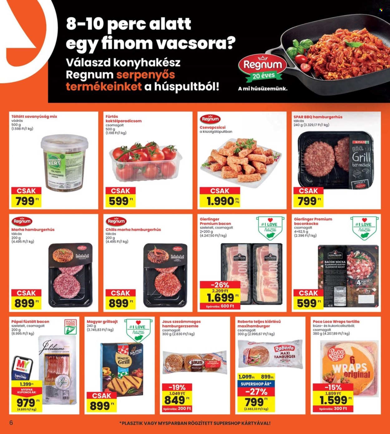 INTERSPAR akciós újságok - 2024.06.20 - 2024.06.26. Oldal 6