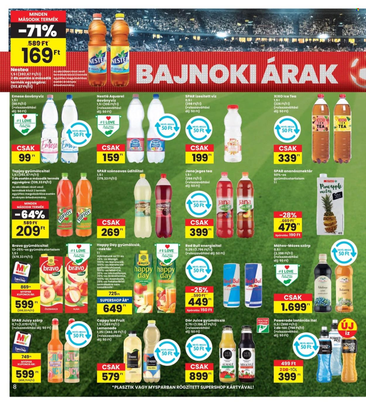 INTERSPAR akciós újságok - 2024.06.20 - 2024.06.26. Oldal 8
