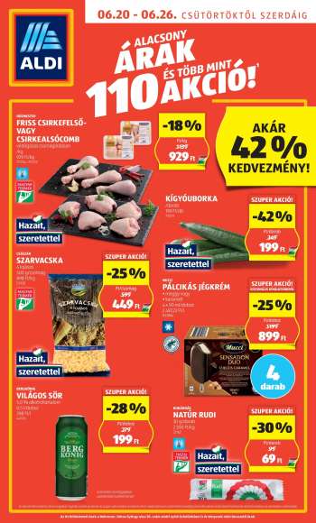 Újság Aldi - 2024.06.20 - 2024.06.26.