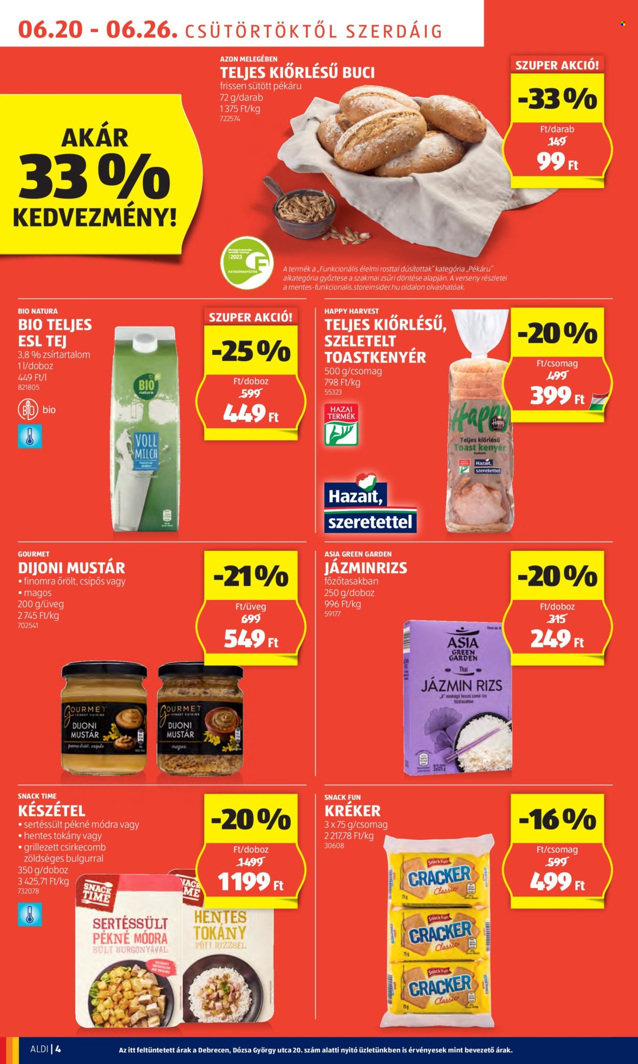 Aldi akciós újságok - 2024.06.20 - 2024.06.26. Oldal 4
