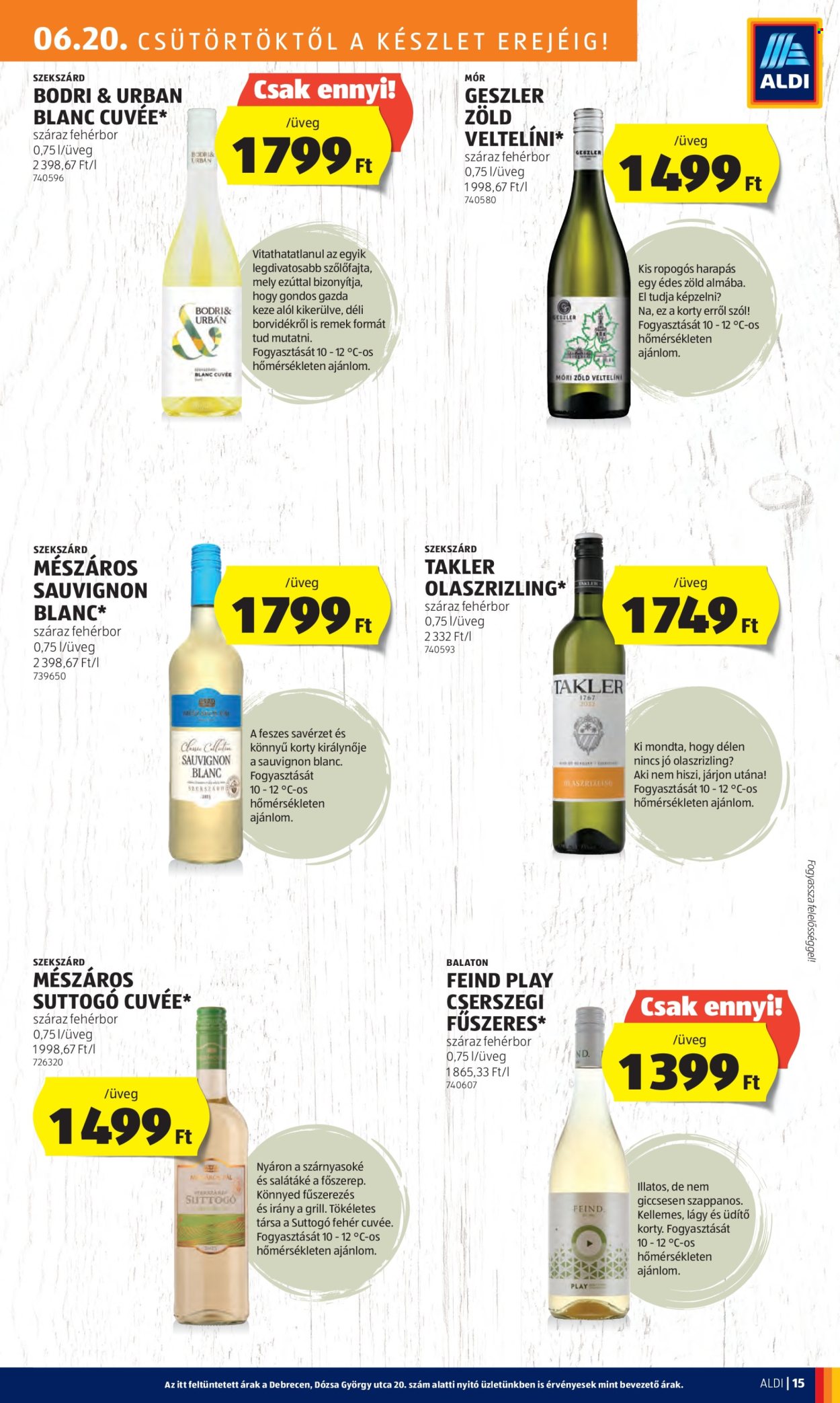 Aldi akciós újságok - 2024.06.20 - 2024.06.26. Oldal 17