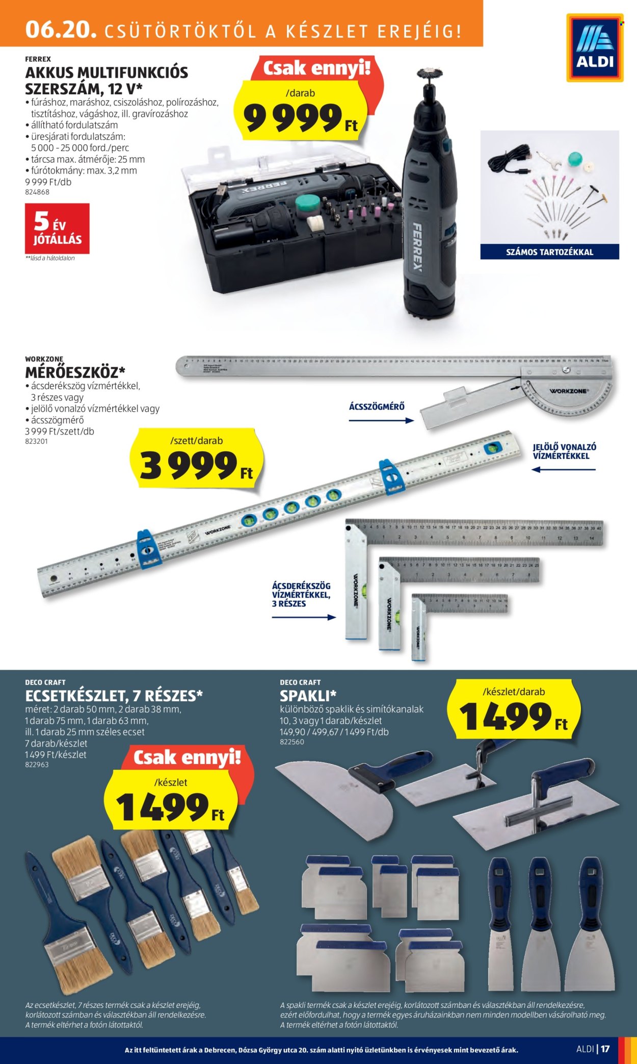 Aldi akciós újságok - 2024.06.20 - 2024.06.26. Oldal 19