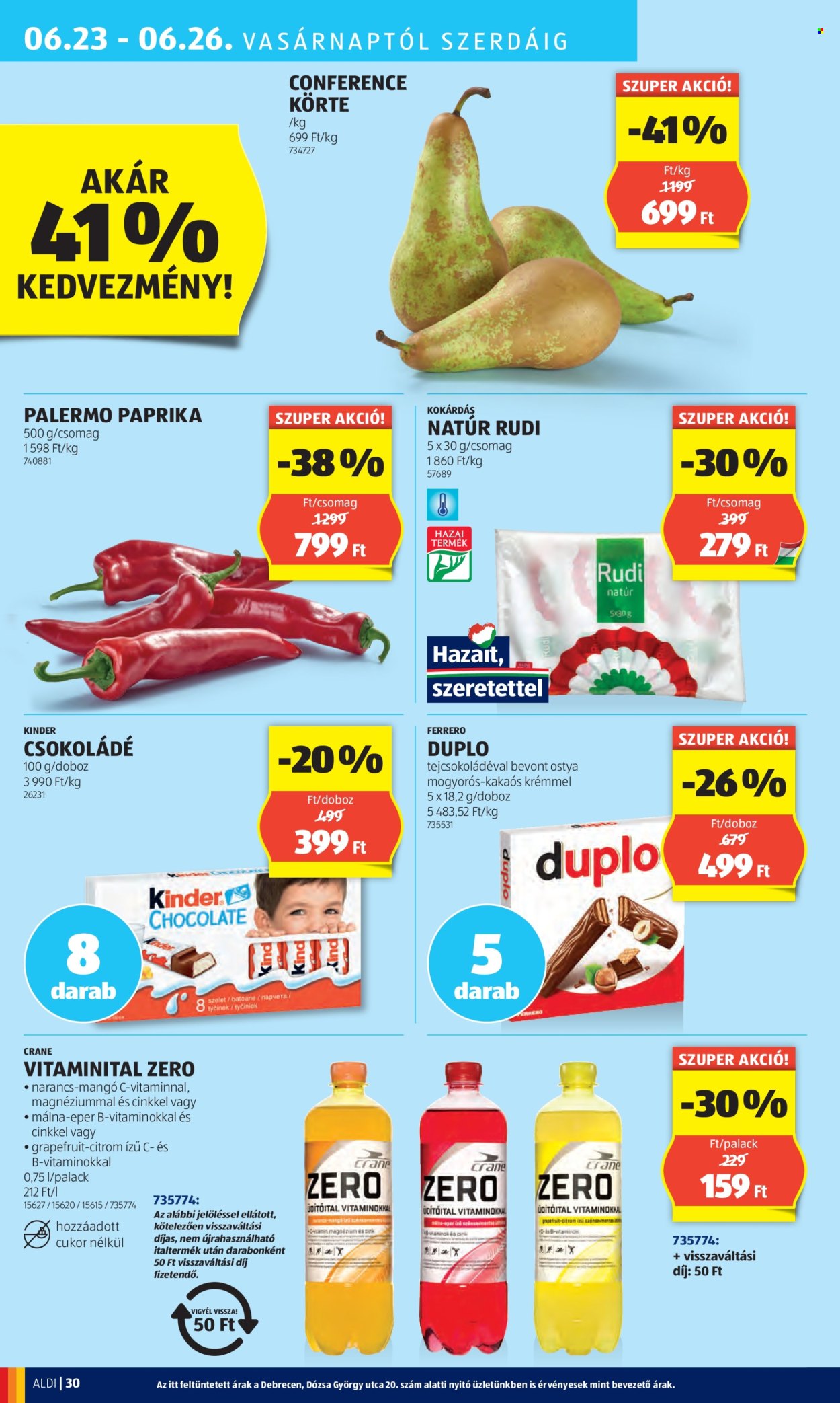 Aldi akciós újságok - 2024.06.20 - 2024.06.26. Oldal 34