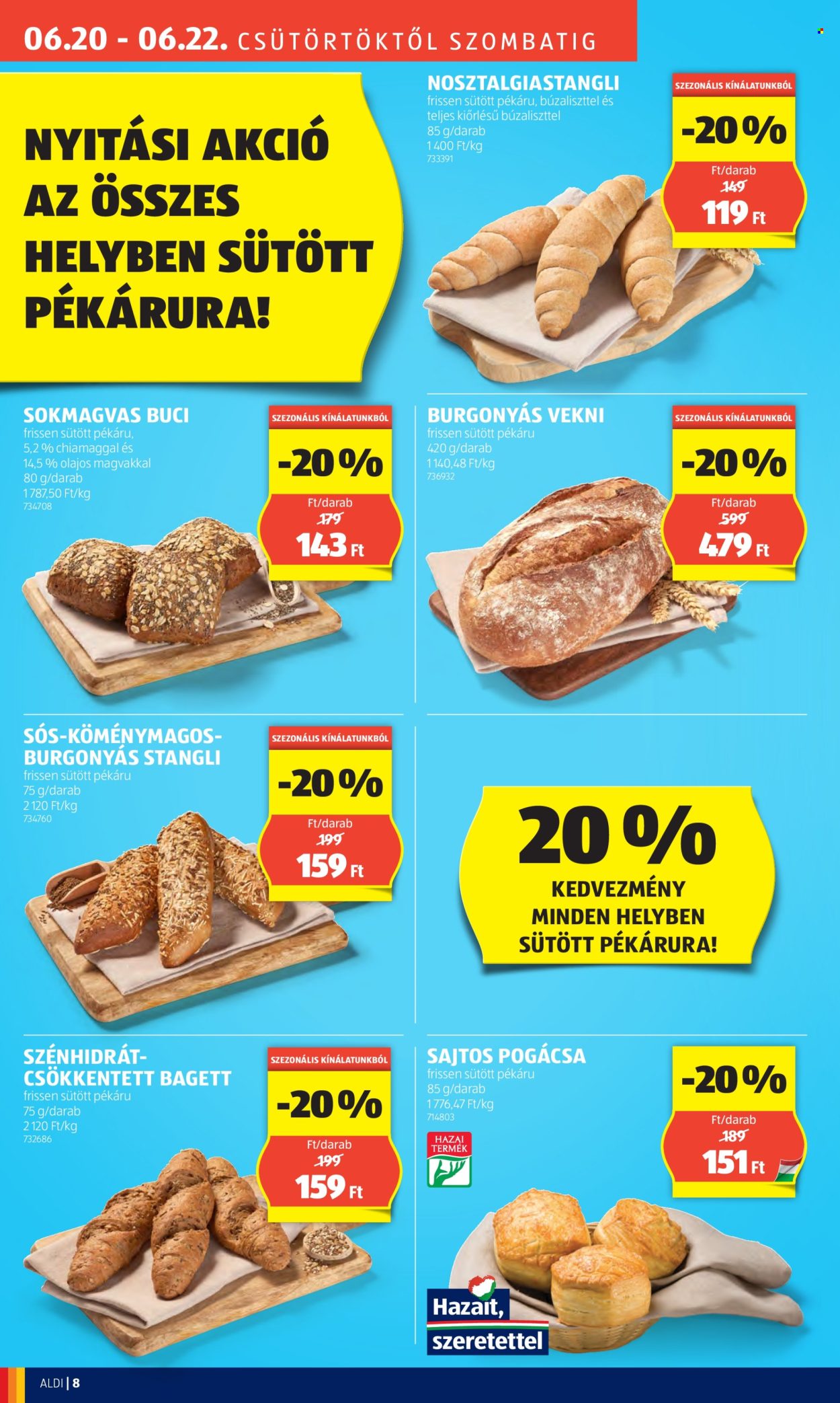Aldi akciós újságok. Oldal 8