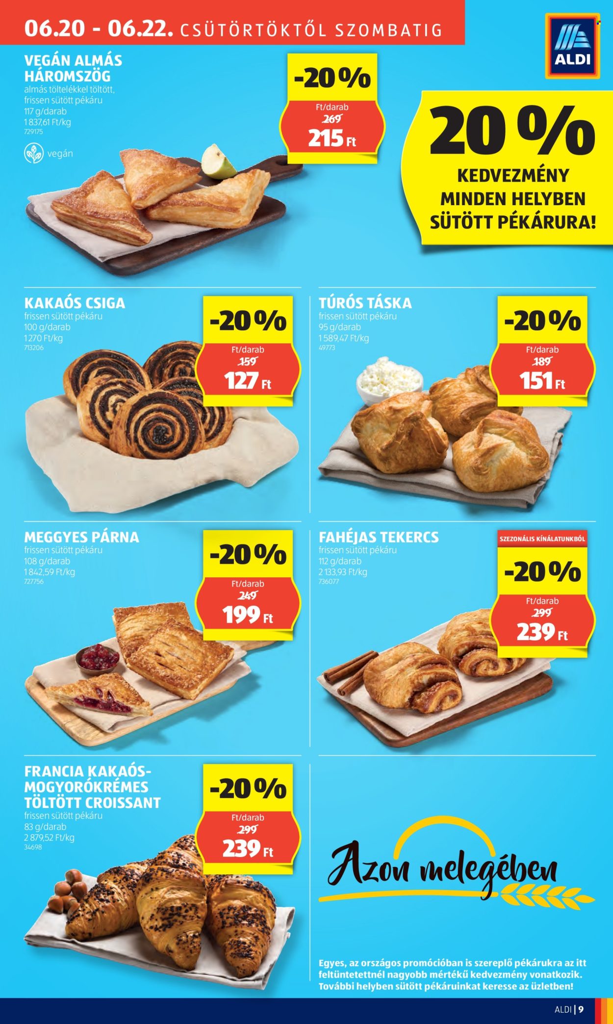 Aldi akciós újságok. Oldal 9