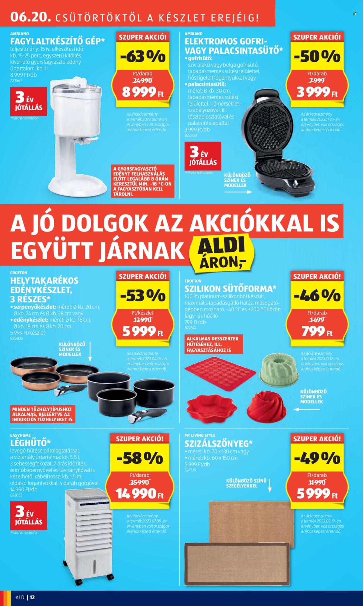 Aldi akciós újságok. Oldal 12