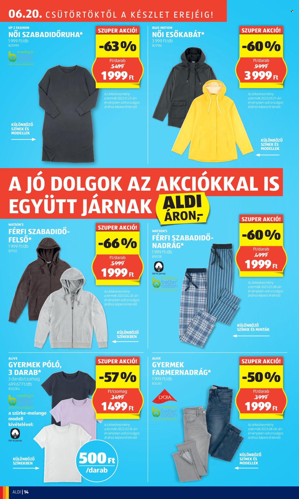 Aldi akciós újságok. Oldal 14