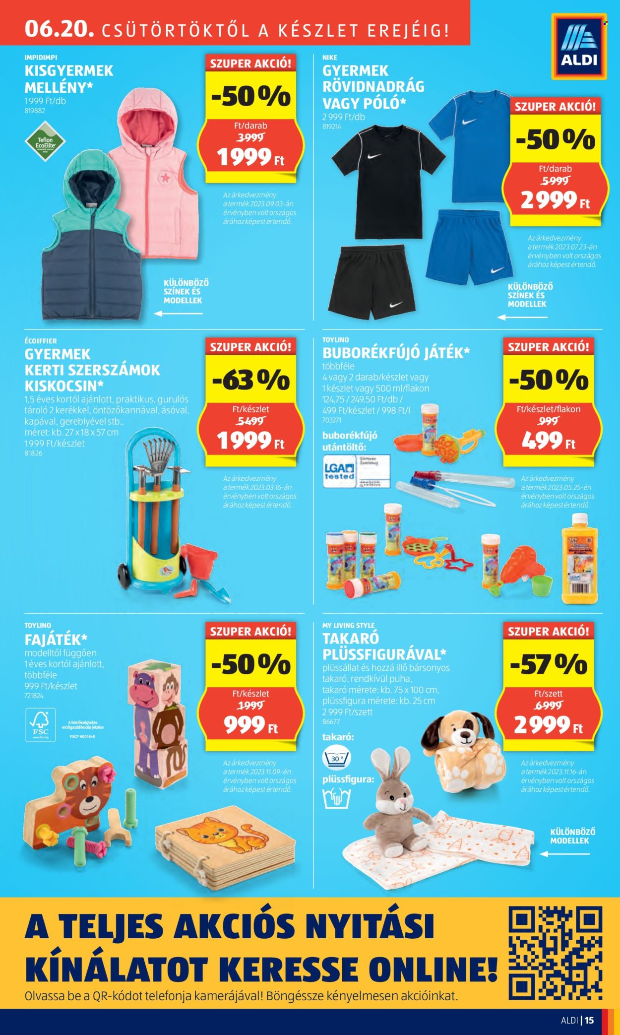 Aldi akciós újságok. Oldal 15