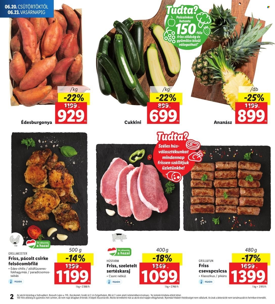 Lidl akciós újságok - 2024.06.20 - 2024.06.23. Oldal 2