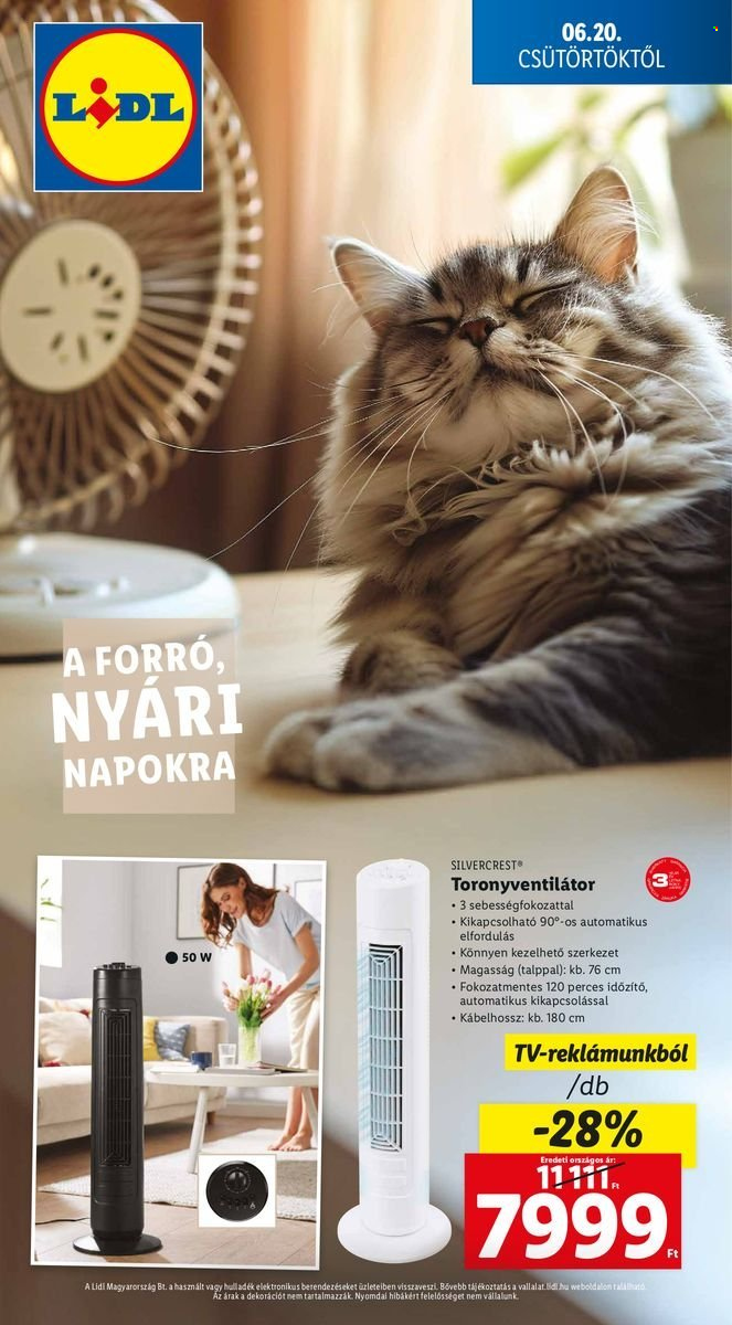Lidl akciós újságok. Oldal 1