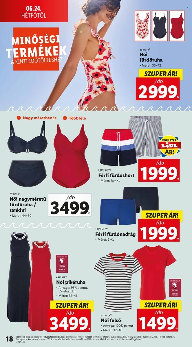 Lidl akciós újságok. Oldal 18
