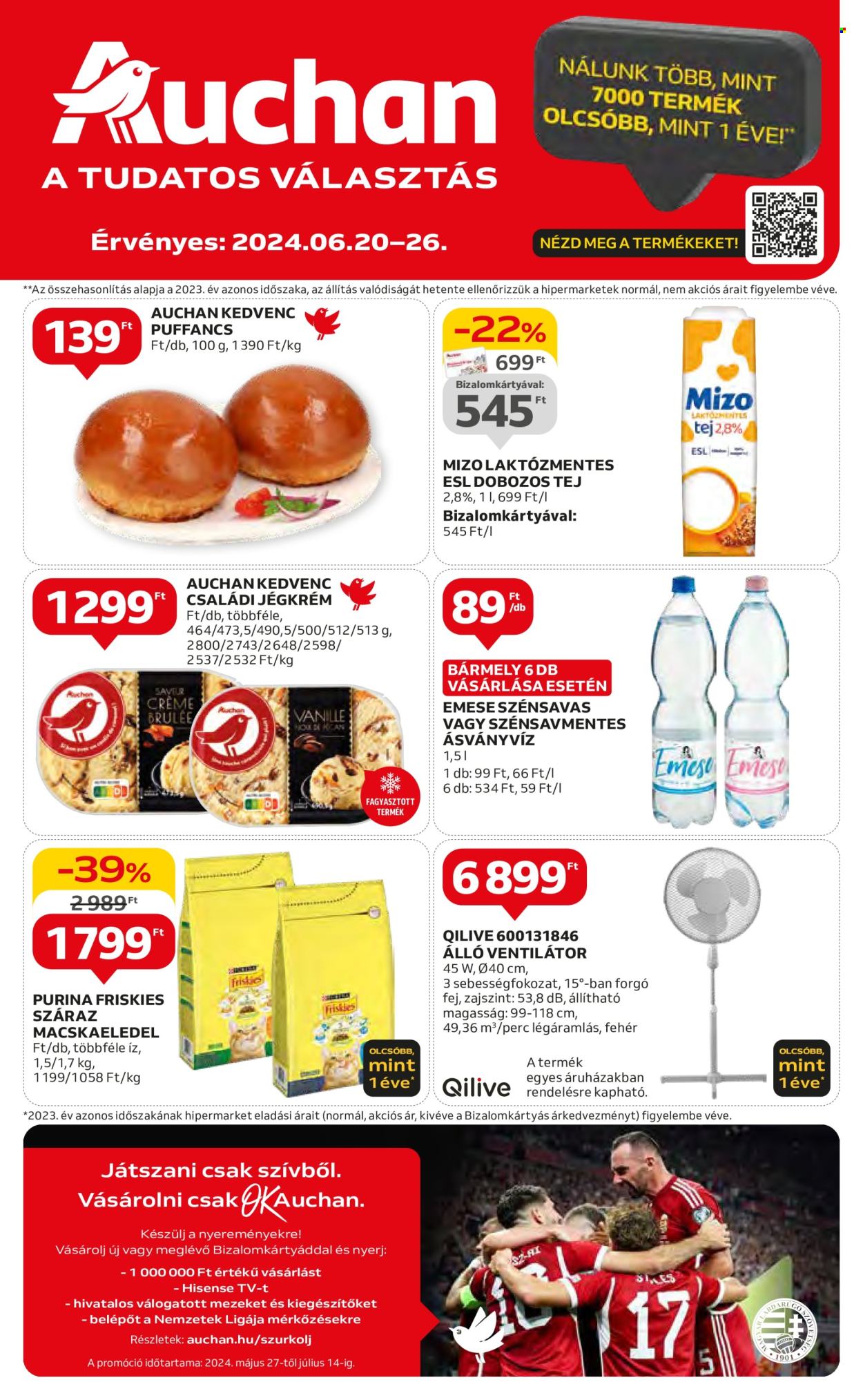Auchan akciós újságok - 2024.06.20 - 2024.06.26. Oldal 1