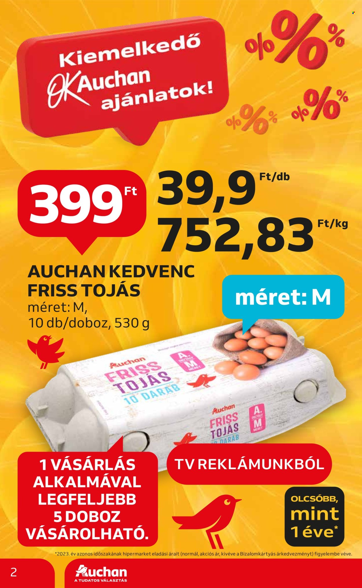 Auchan akciós újságok - 2024.06.20 - 2024.06.26. Oldal 2