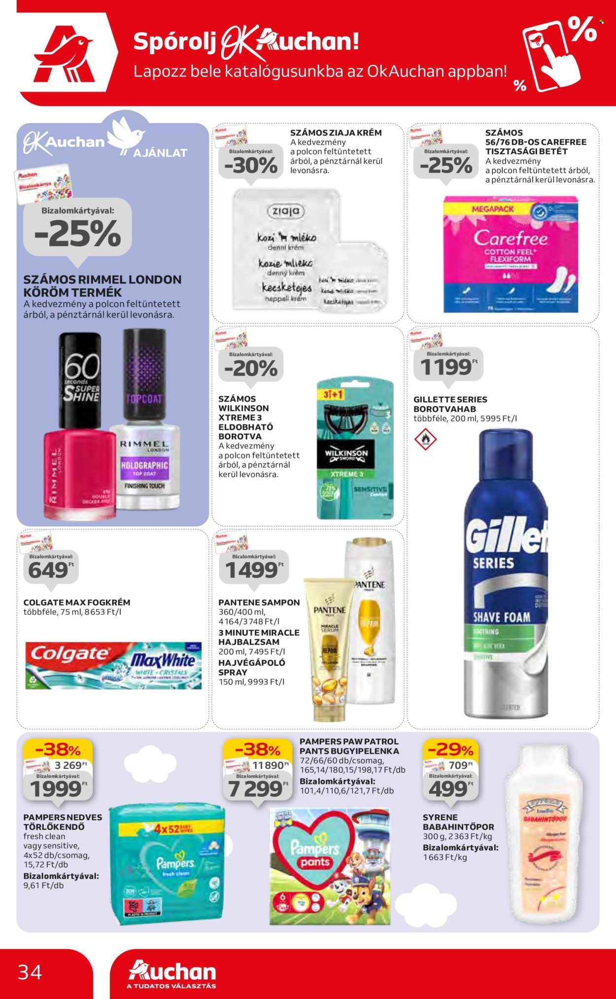 Auchan akciós újságok - 2024.06.20 - 2024.06.26. Oldal 34