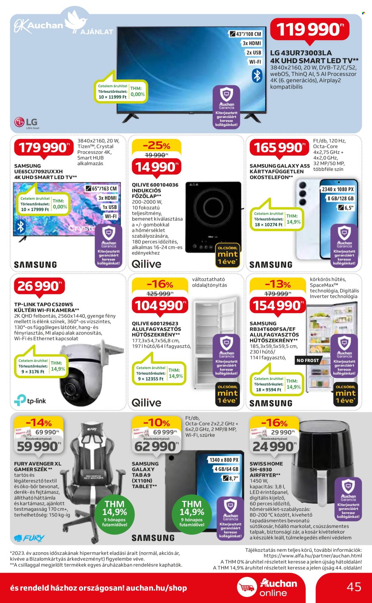 Auchan akciós újságok - 2024.06.20 - 2024.06.26. Oldal 45