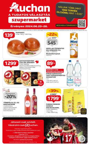 Újság Auchan - 2024.06.20 - 2024.06.26.