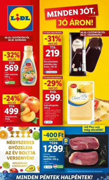 Újság Lidl - 2024.06.20 - 2024.06.26.
