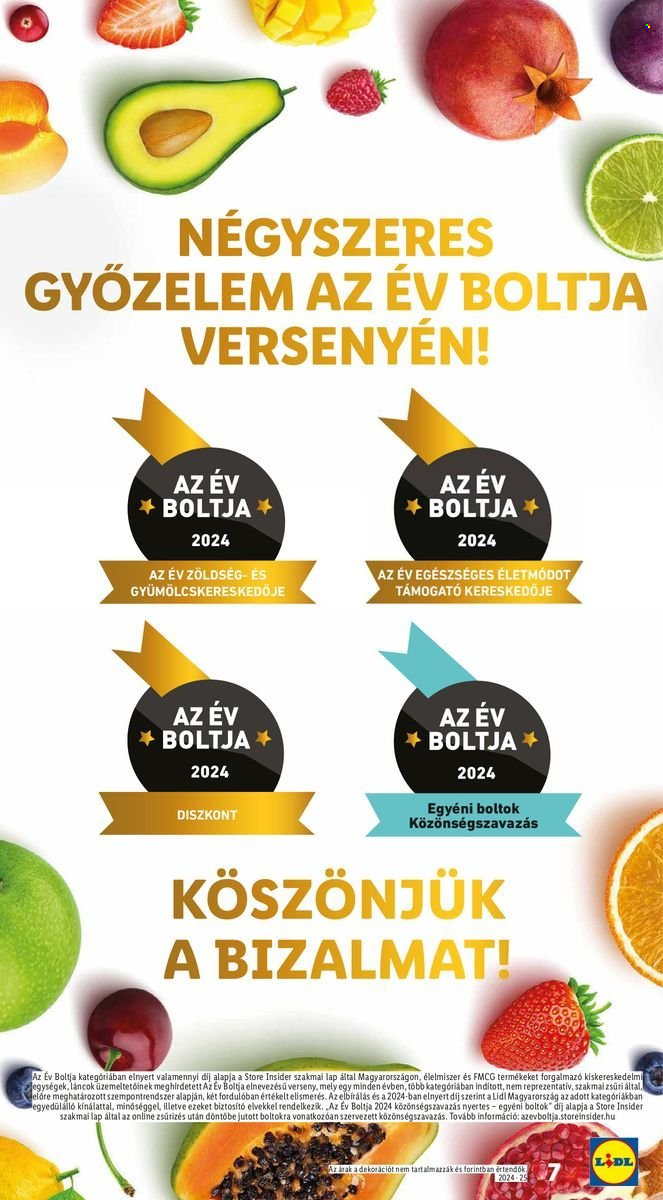 Lidl akciós újságok - 2024.06.20 - 2024.06.26. Oldal 7
