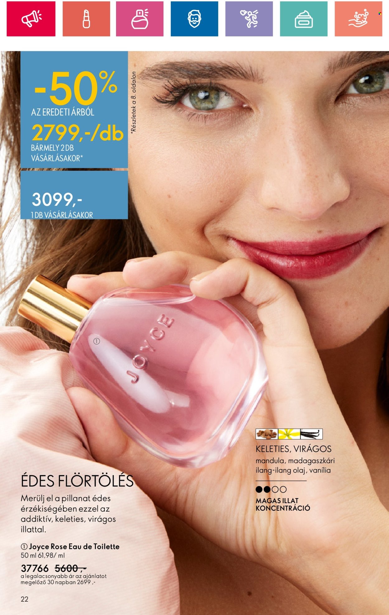 Oriflame akciós újságok - 2024.06.18 - 2024.07.08. Oldal 22