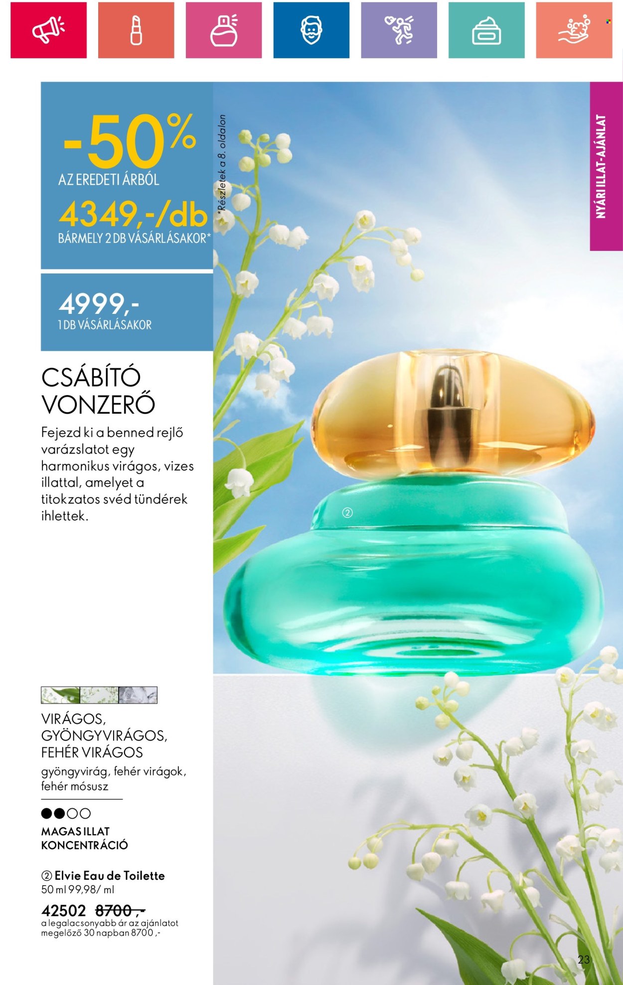 Oriflame akciós újságok - 2024.06.18 - 2024.07.08. Oldal 23