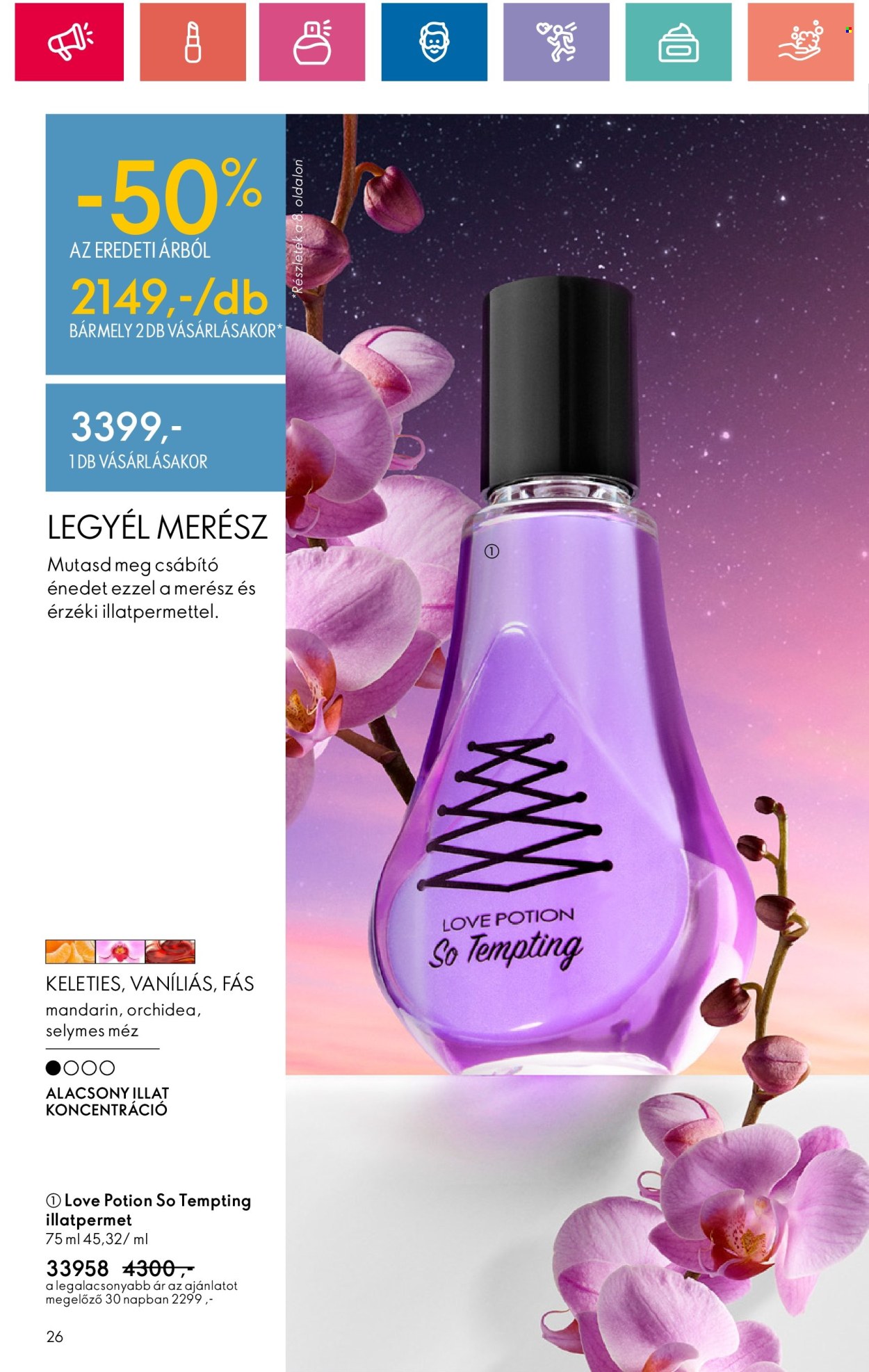 Oriflame akciós újságok - 2024.06.18 - 2024.07.08. Oldal 26