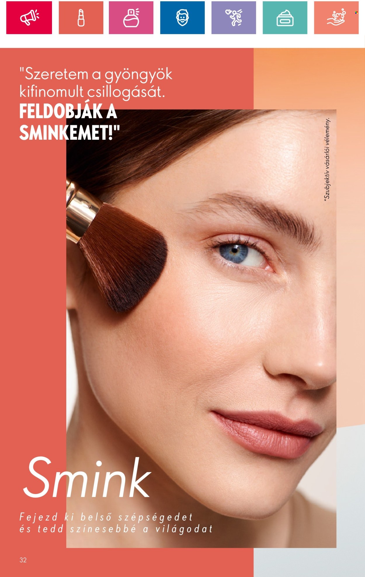 Oriflame akciós újságok - 2024.06.18 - 2024.07.08. Oldal 32
