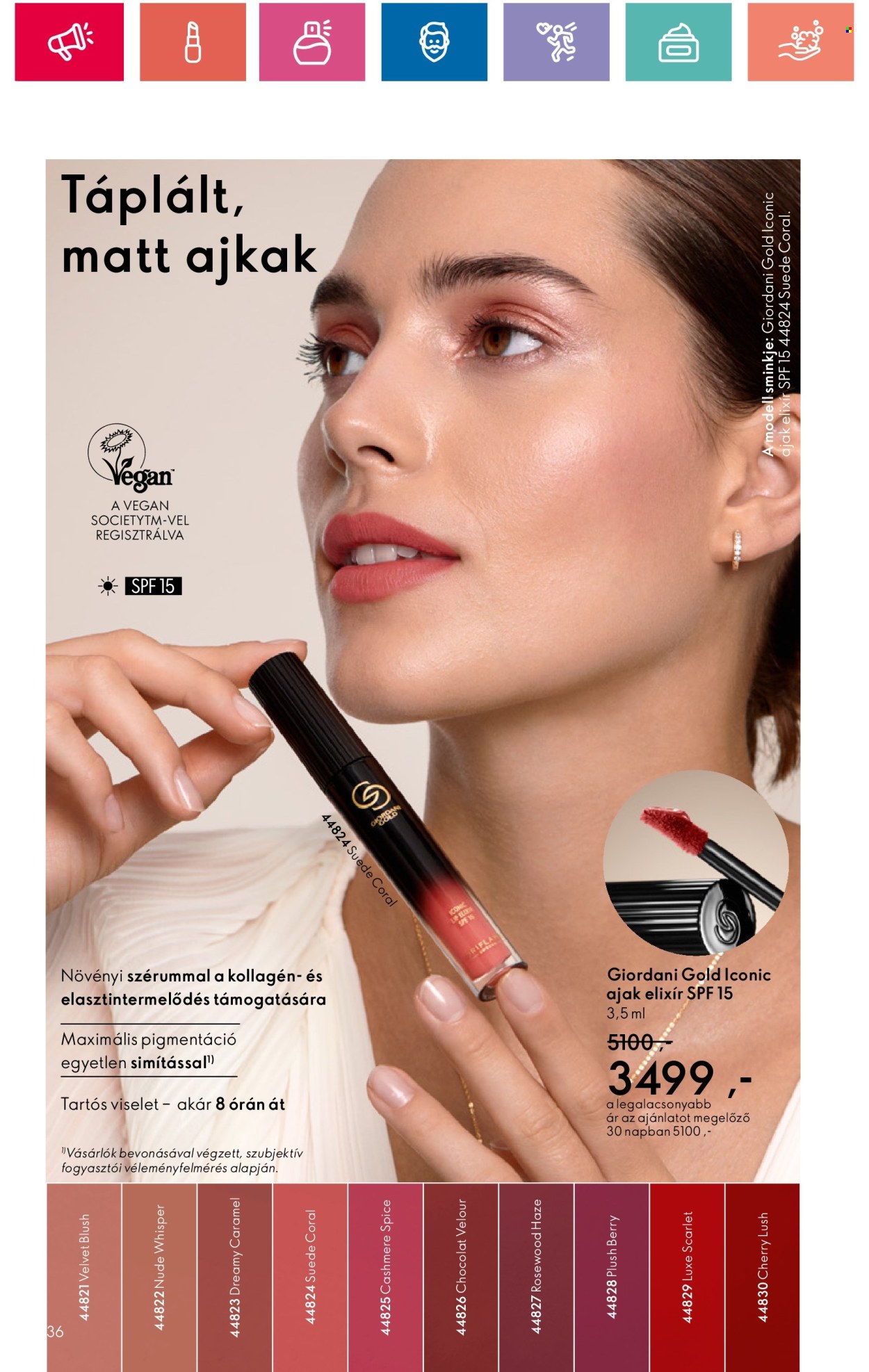 Oriflame akciós újságok - 2024.06.18 - 2024.07.08. Oldal 36