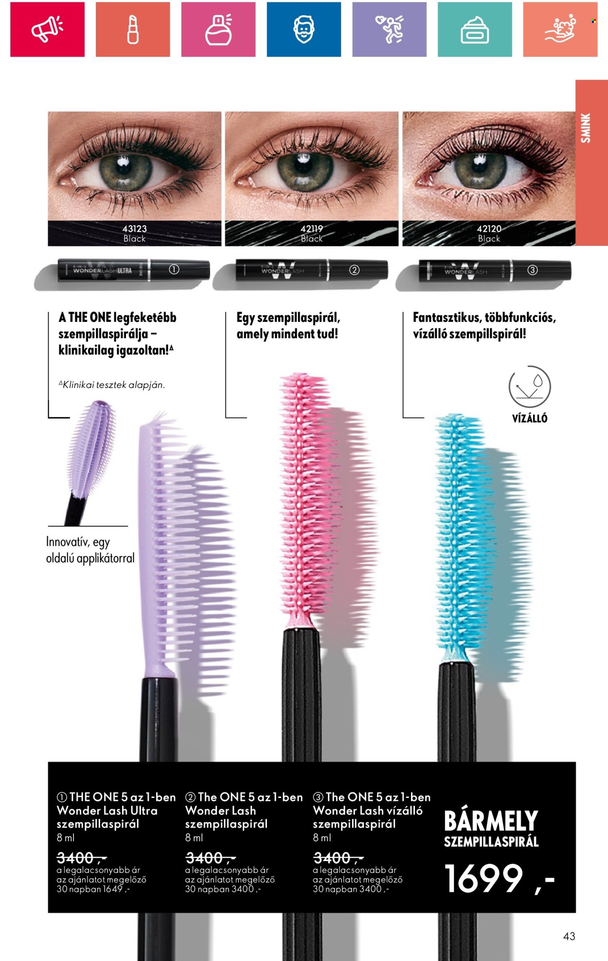 Oriflame akciós újságok - 2024.06.18 - 2024.07.08. Oldal 43