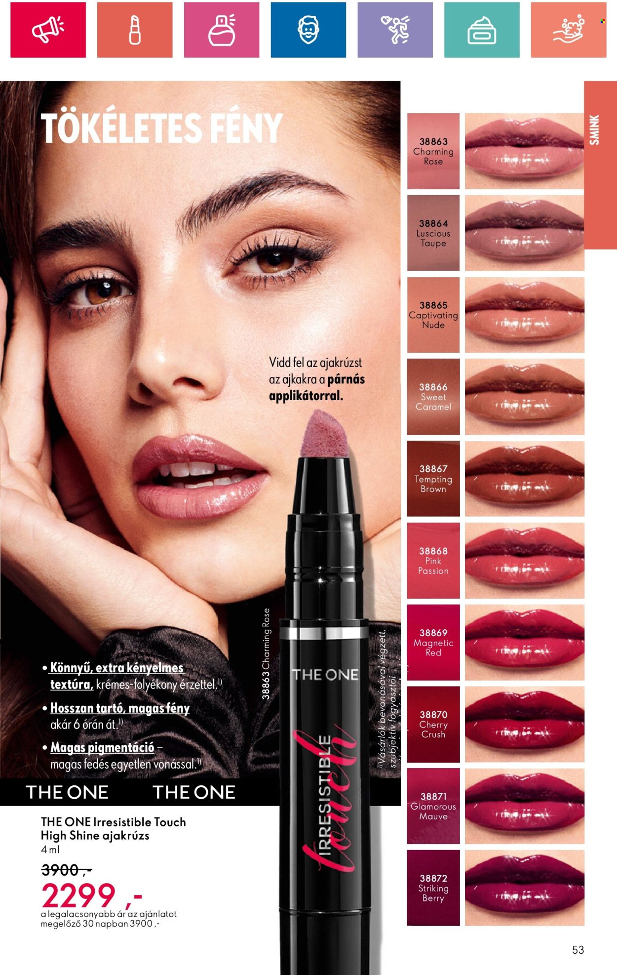 Oriflame akciós újságok - 2024.06.18 - 2024.07.08. Oldal 53