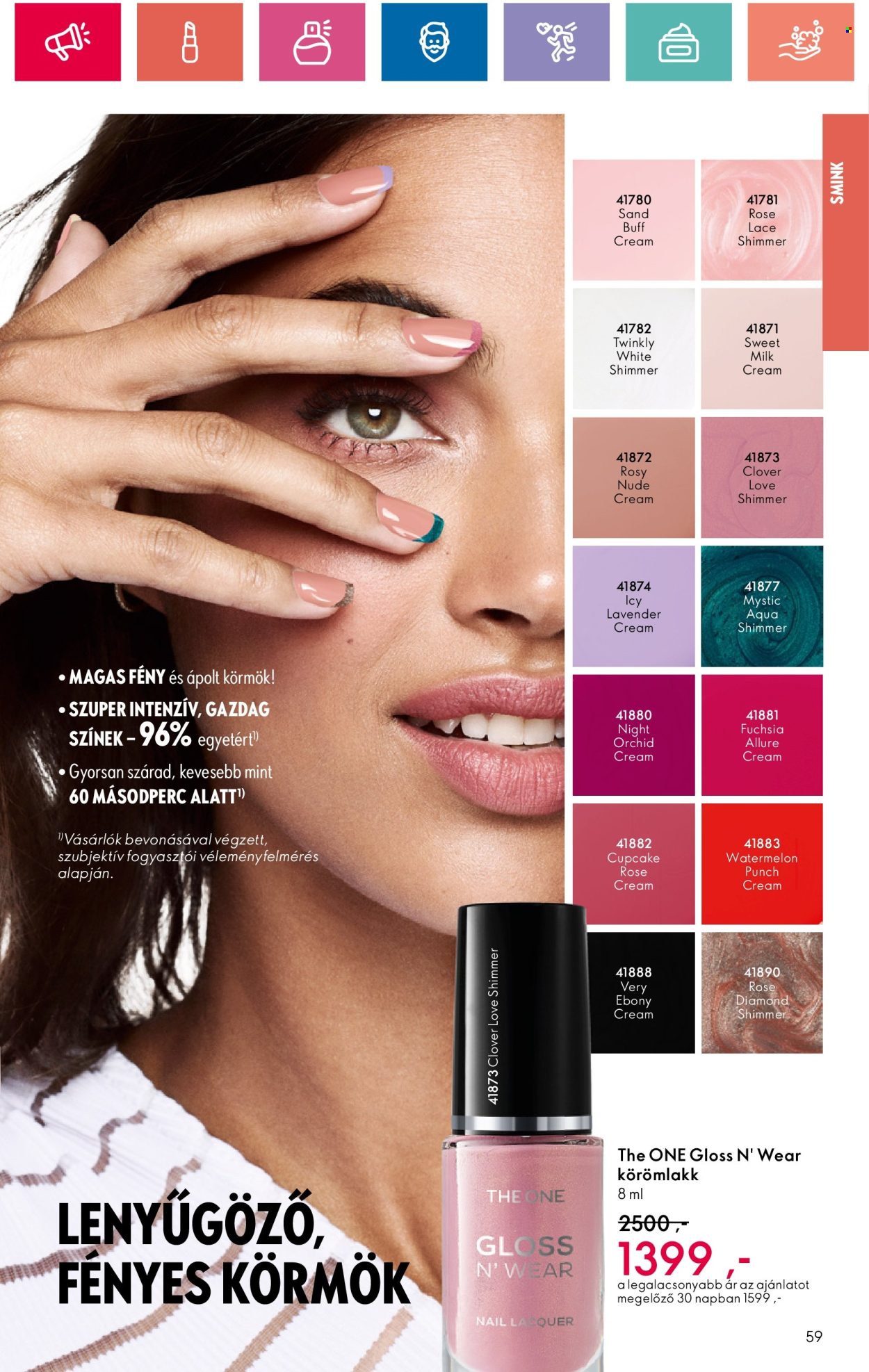 Oriflame akciós újságok - 2024.06.18 - 2024.07.08. Oldal 59
