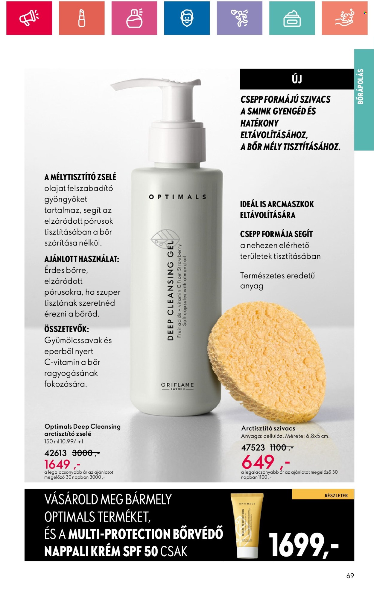Oriflame akciós újságok - 2024.06.18 - 2024.07.08. Oldal 69