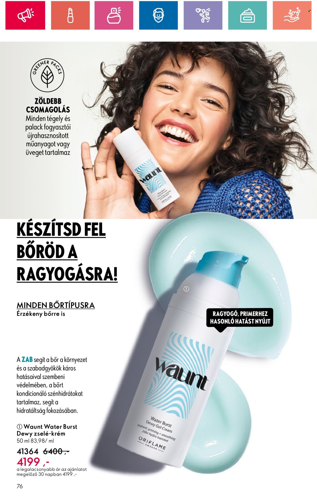 Oriflame akciós újságok - 2024.06.18 - 2024.07.08. Oldal 76