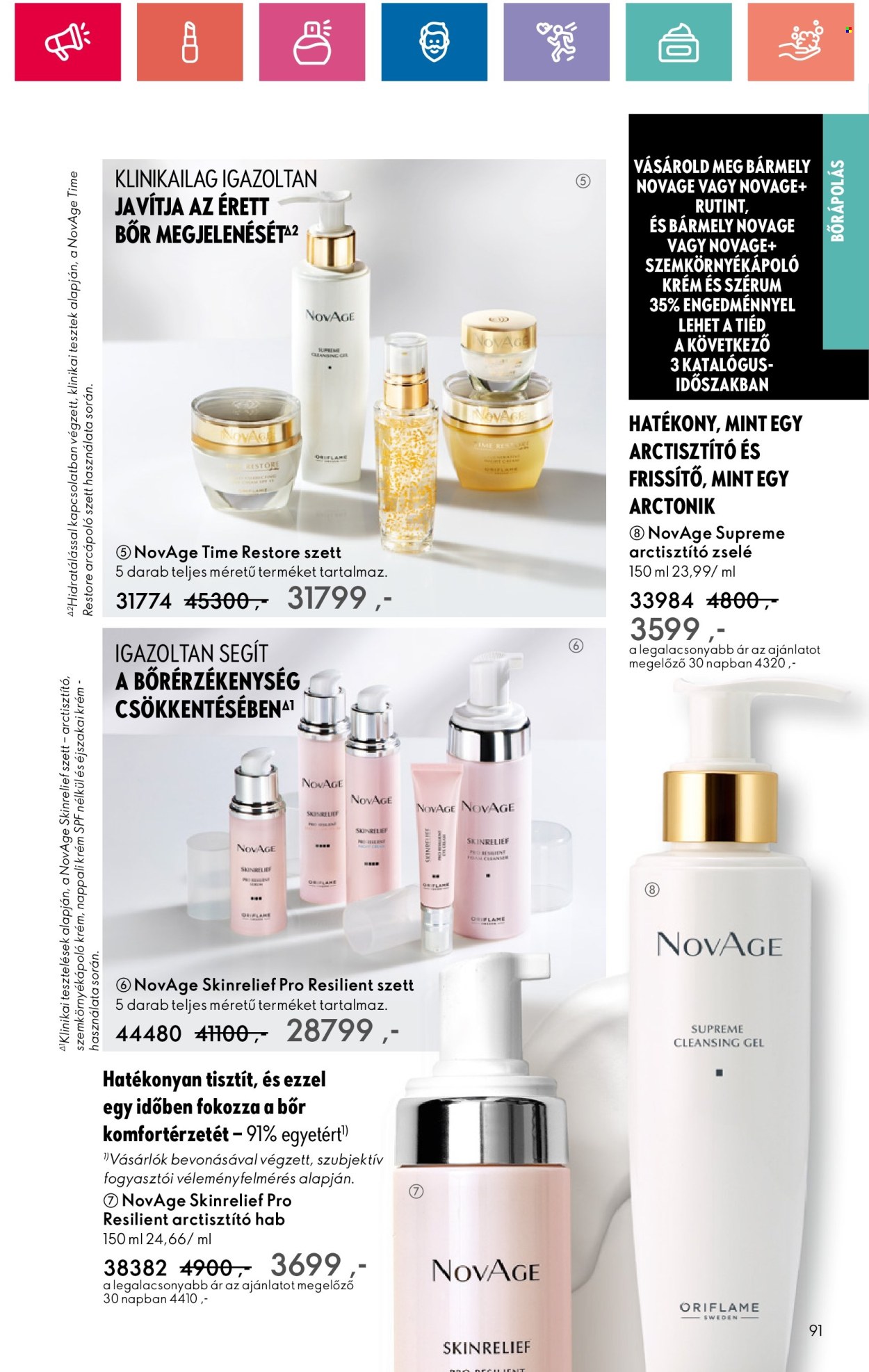 Oriflame akciós újságok - 2024.06.18 - 2024.07.08. Oldal 91
