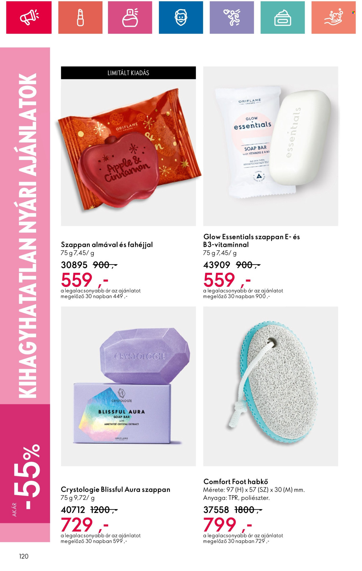 Oriflame akciós újságok - 2024.06.18 - 2024.07.08. Oldal 120