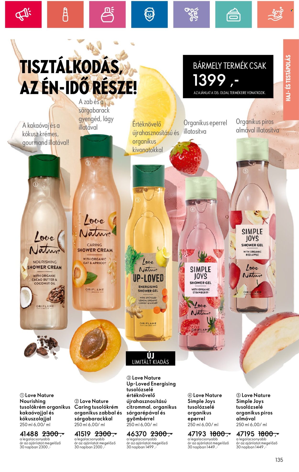 Oriflame akciós újságok - 2024.06.18 - 2024.07.08. Oldal 135