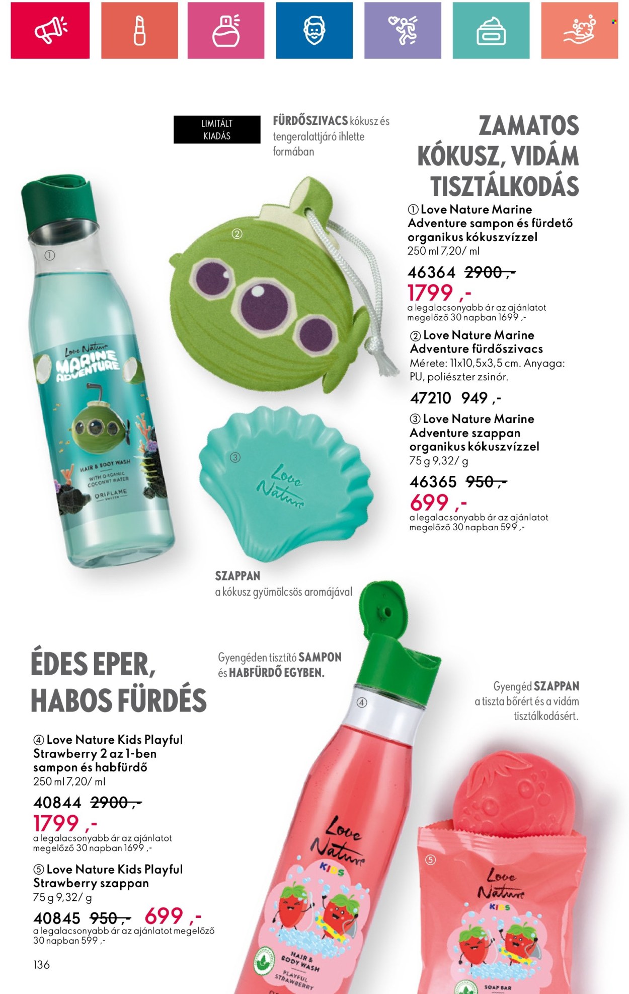 Oriflame akciós újságok - 2024.06.18 - 2024.07.08. Oldal 136