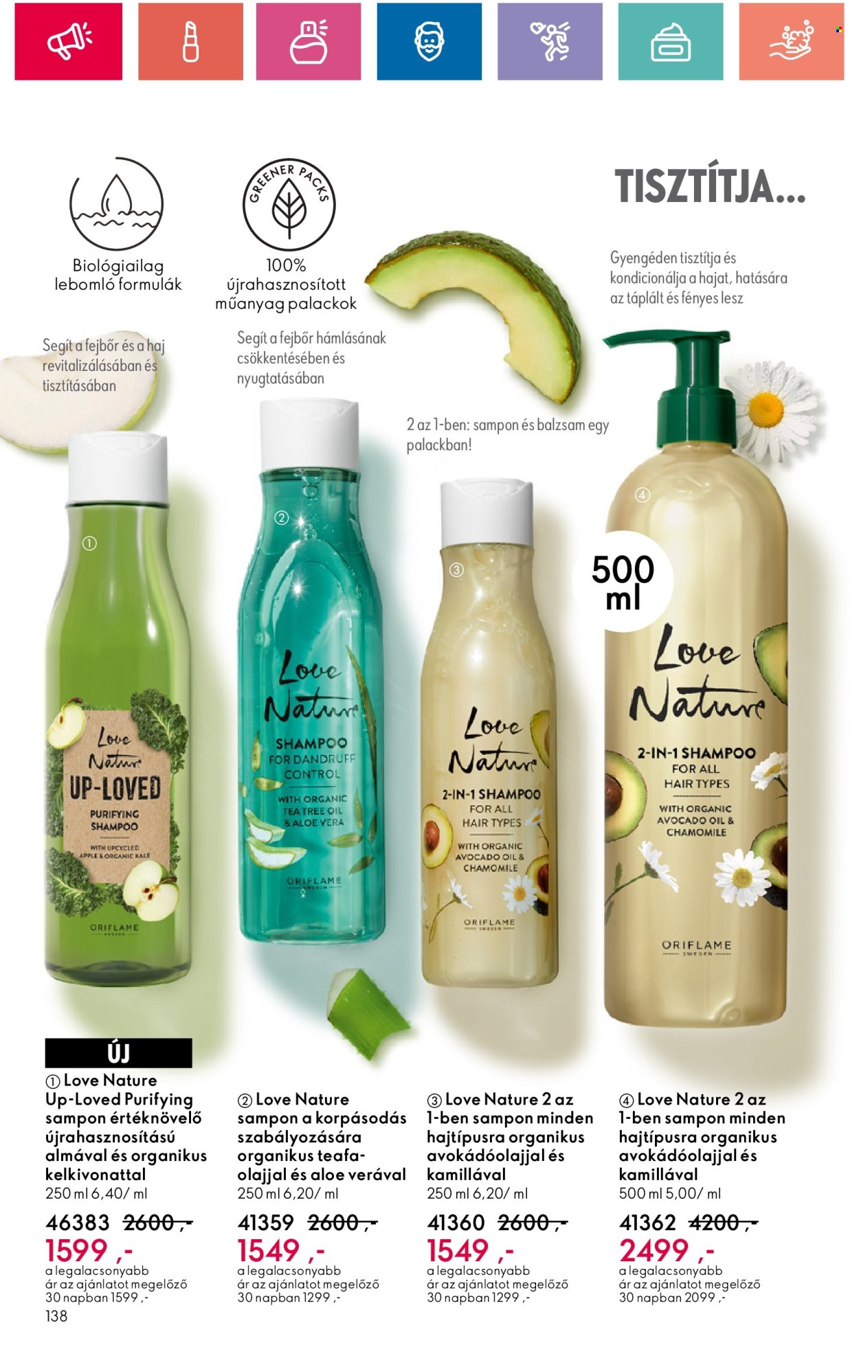 Oriflame akciós újságok - 2024.06.18 - 2024.07.08. Oldal 138