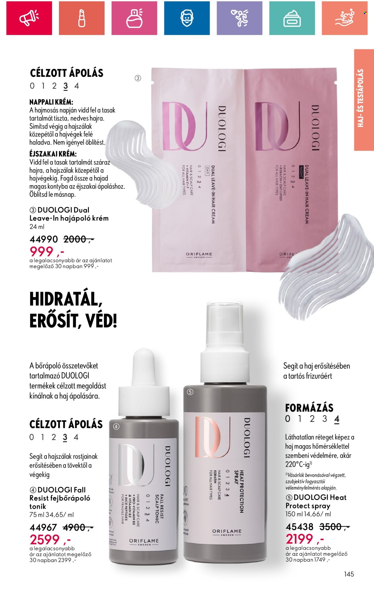 Oriflame akciós újságok - 2024.06.18 - 2024.07.08. Oldal 145