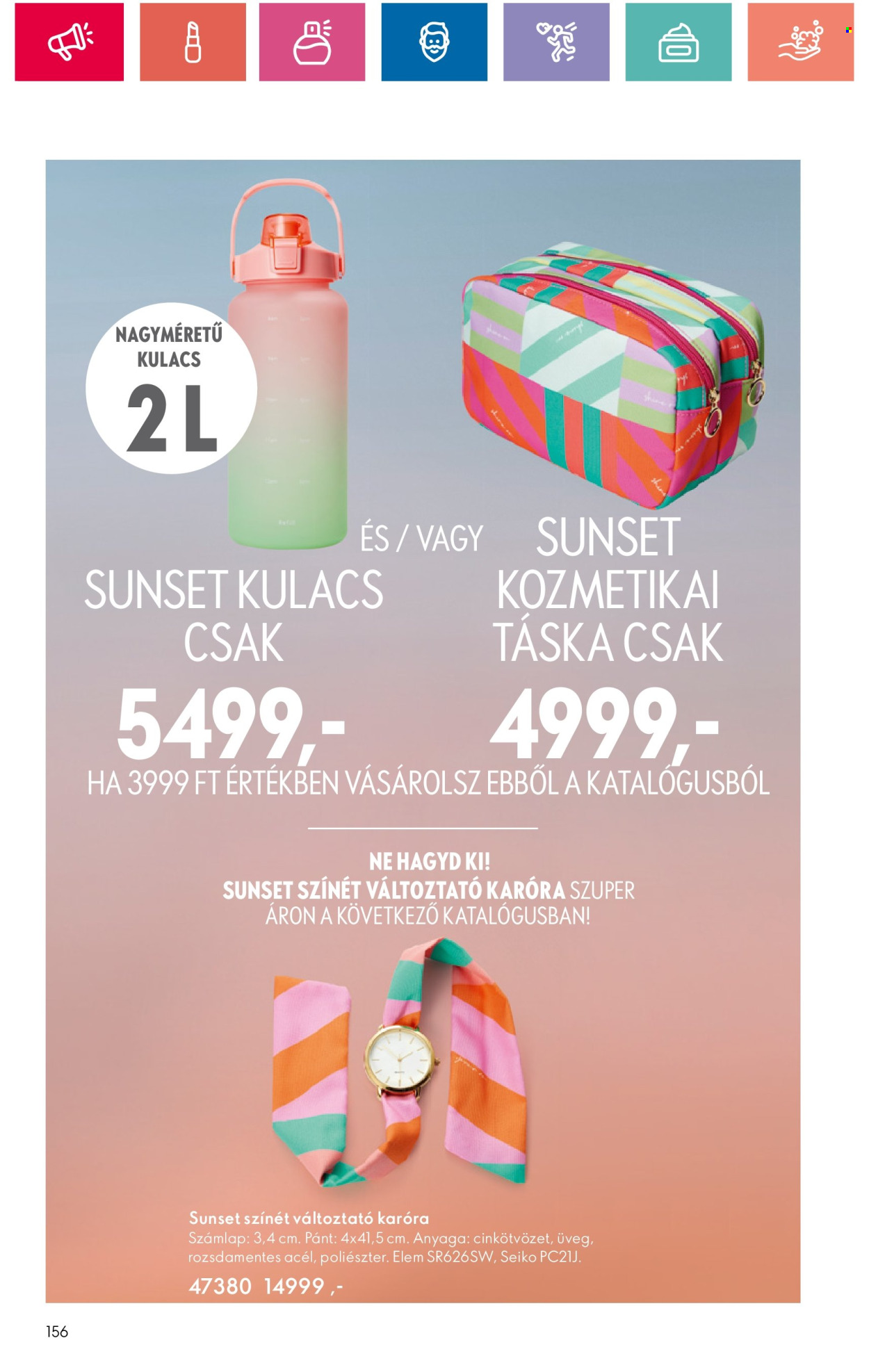 Oriflame akciós újságok - 2024.06.18 - 2024.07.08. Oldal 156