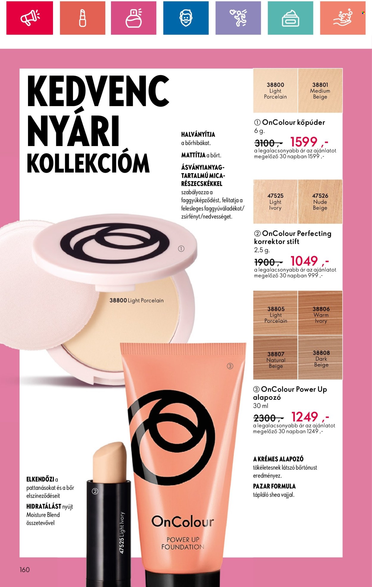 Oriflame akciós újságok - 2024.06.18 - 2024.07.08. Oldal 160