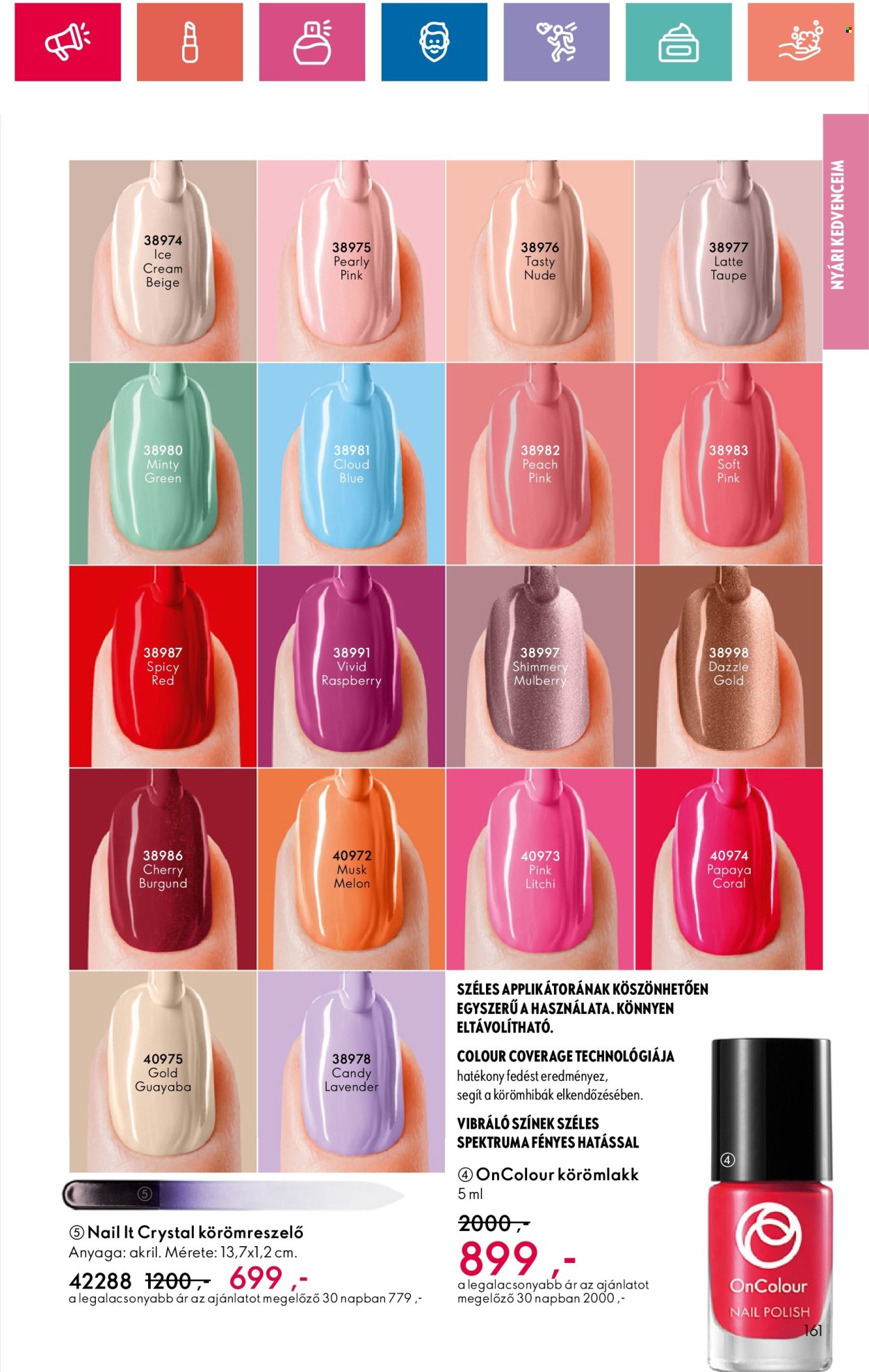 Oriflame akciós újságok - 2024.06.18 - 2024.07.08. Oldal 161