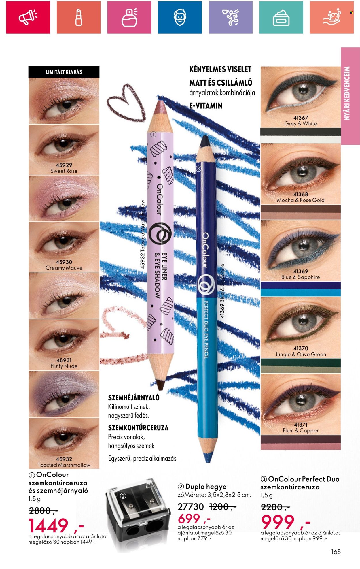 Oriflame akciós újságok - 2024.06.18 - 2024.07.08. Oldal 165