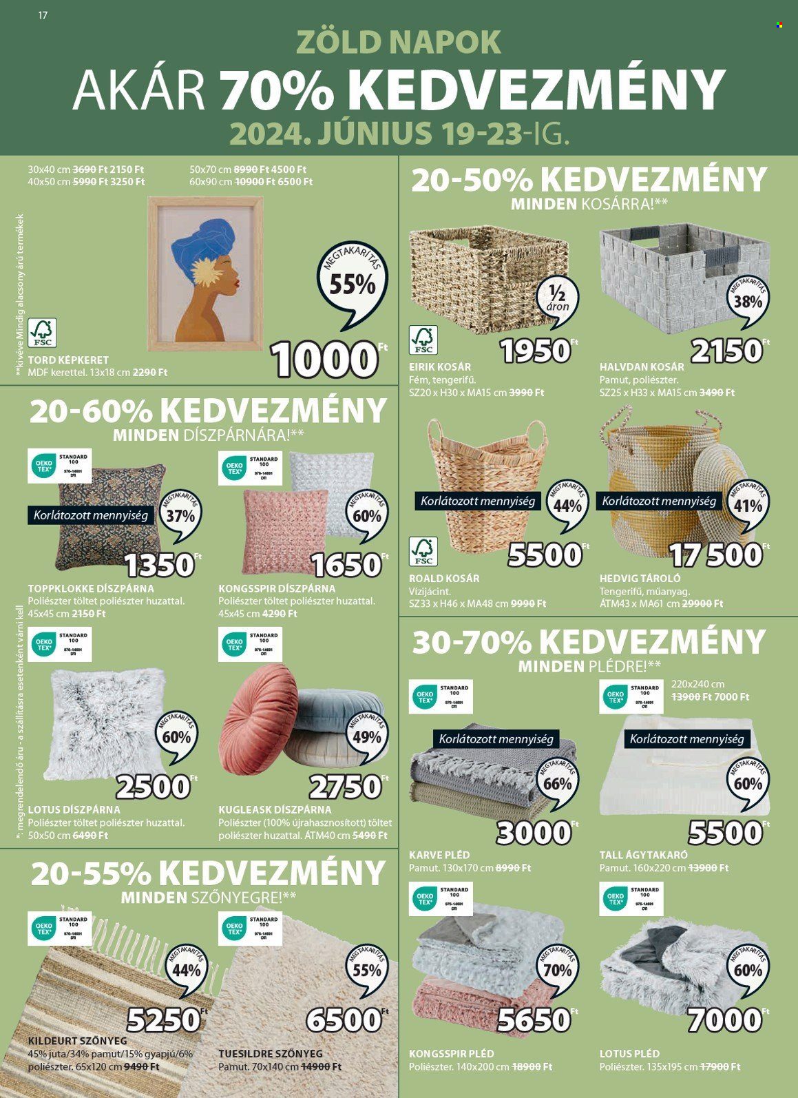 JYSK akciós újságok - 2024.06.19 - 2024.07.30. Oldal 17