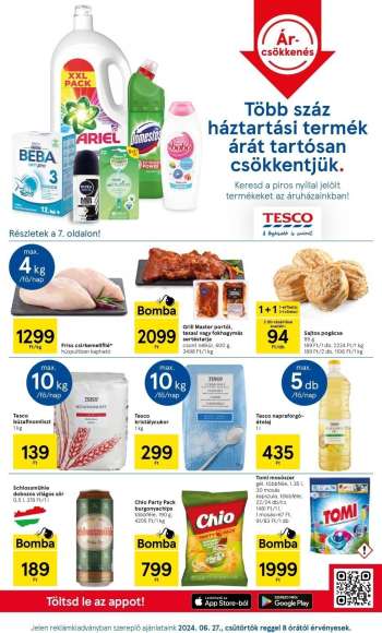 Újság TESCO - 2024.06.27 - 2024.07.03.