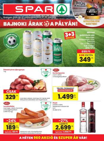 Újság SPAR - 2024.06.27 - 2024.07.03.