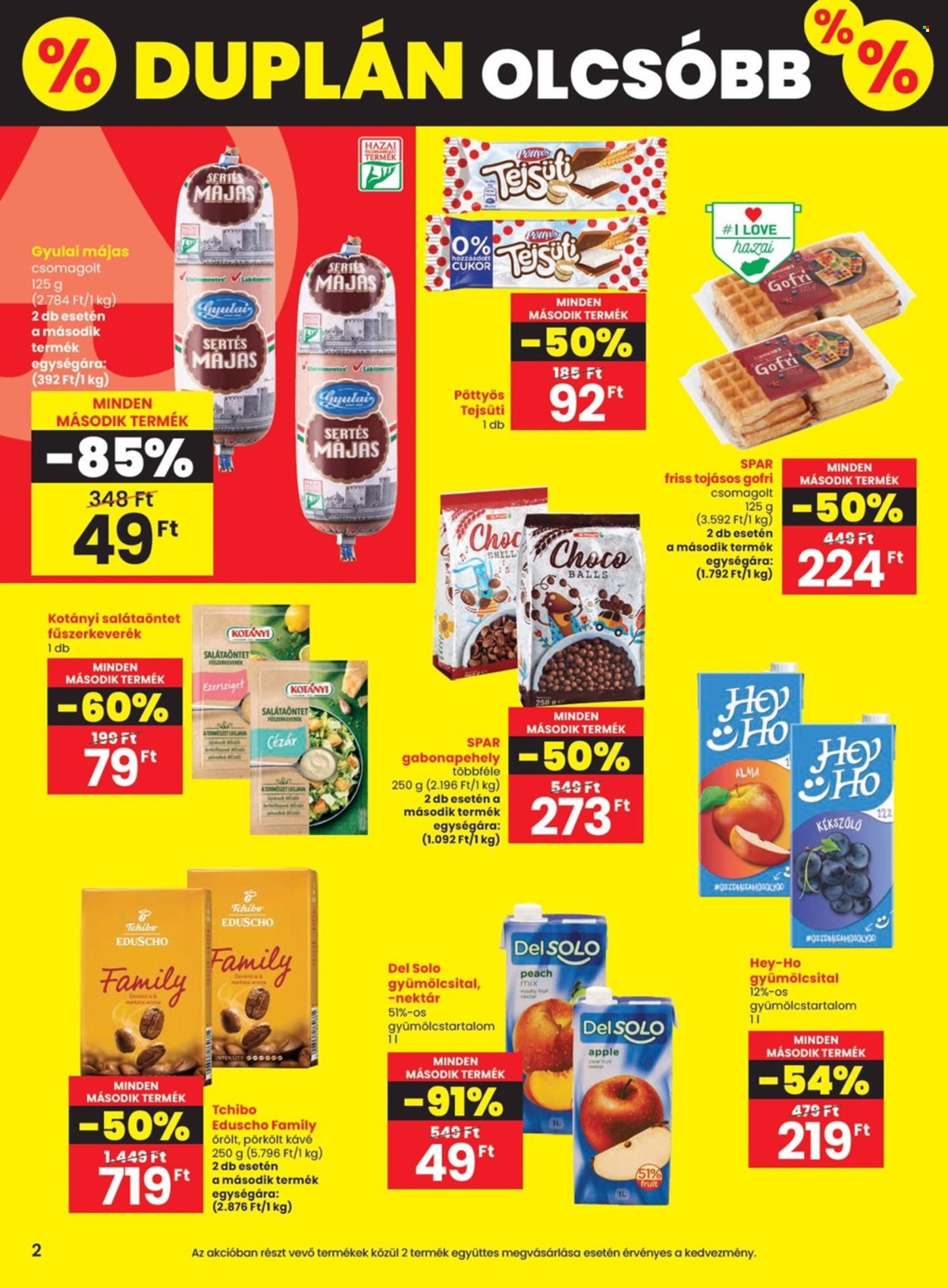 SPAR akciós újságok - 2024.06.27 - 2024.07.03. Oldal 2