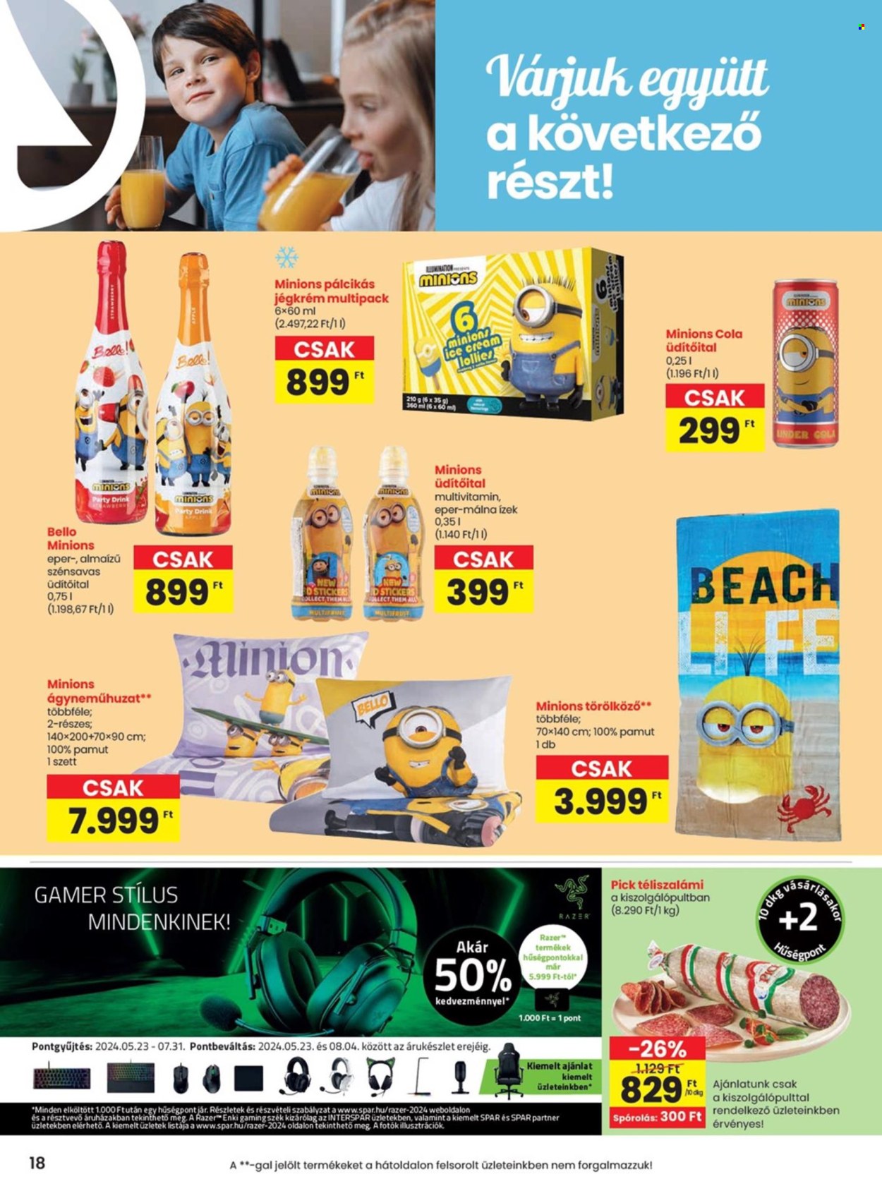 SPAR akciós újságok - 2024.06.27 - 2024.07.03. Oldal 18
