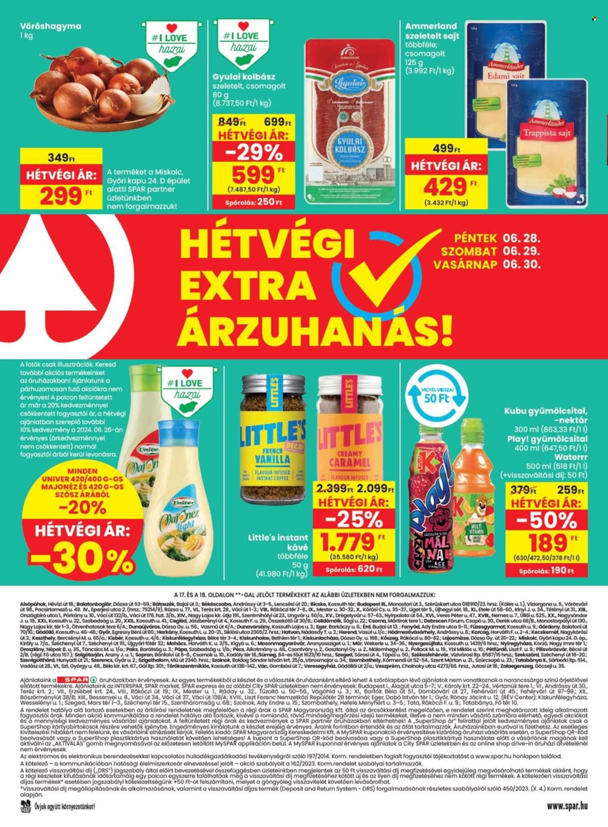 SPAR akciós újságok - 2024.06.27 - 2024.07.03. Oldal 20