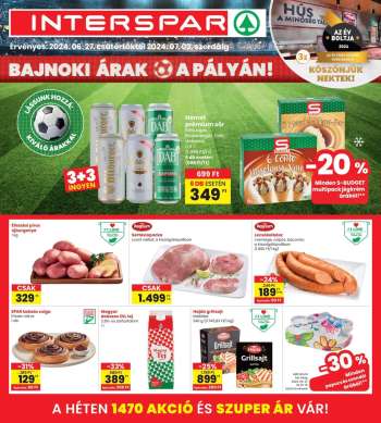 Újság INTERSPAR - 2024.06.27 - 2024.07.03.